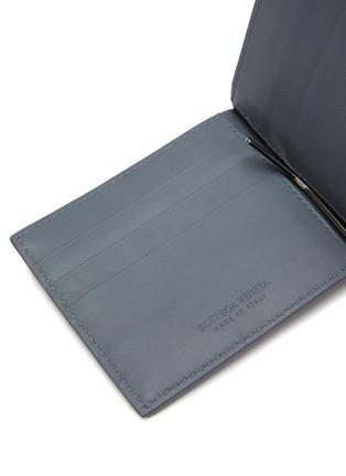 Detail View - Click To Enlarge - BOTTEGA VENETA - Oversize Intrecciato Leather Money Clip Wallet
