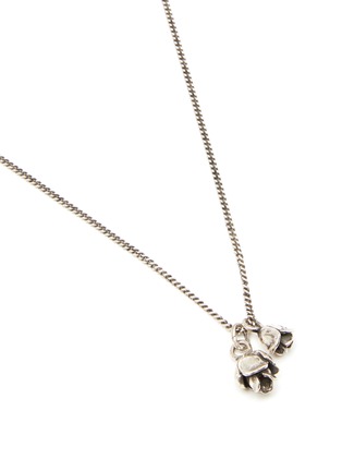 Detail View - Click To Enlarge - SAINT LAURENT - Rosebud pendant necklace