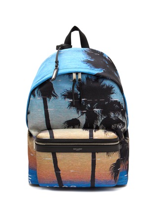 Main View - Click To Enlarge - SAINT LAURENT - ‘CITY’ SUNSET PRINT BACKPACK