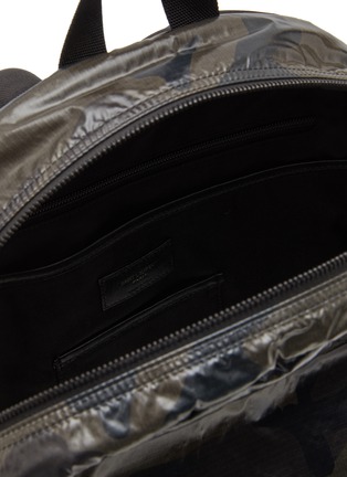 Detail View - Click To Enlarge - SAINT LAURENT - ‘NUXX’ CAMOUFLAGE PRINT BACKPACK