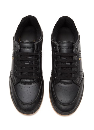 Figure View - Click To Enlarge - SAINT LAURENT - ‘SL61’ LOW TOP LACE UP SNEAKERS