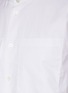  - JIL SANDER - Band Collar Chest Flap Pocket Cotton Jersey Shirt