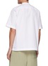 Back View - Click To Enlarge - JIL SANDER - Band Collar Chest Flap Pocket Cotton Jersey Shirt