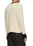 Back View - Click To Enlarge - JIL SANDER - Contrast Trim Cotton Sweater