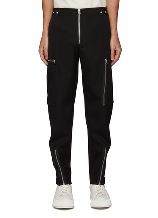 Main View - Click To Enlarge - JIL SANDER - Multi-zipped tapered cargo pants