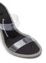 ALEXANDER WANG - Nova' Crystal Embellished Welt PVC Heeled Sandals