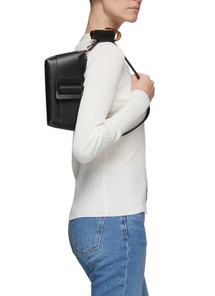 Figure View - Click To Enlarge - BOYY - ‘Pouchette' oversized bucket leather shoulder bag