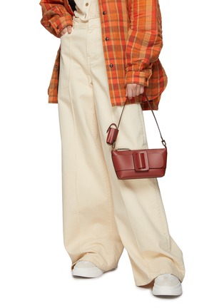 Figure View - Click To Enlarge - BOYY - ‘Pouchette' oversized bucket leather shoulder bag