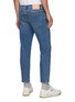 Back View - Click To Enlarge - ACNE STUDIOS - Stretch Denim Slim Crop Jeans