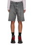 Main View - Click To Enlarge - ACNE STUDIOS - BELTED DENIM SHORTS