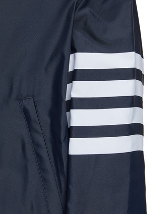  - THOM BROWNE - 4-bar Stripe Solid Swim Tech Jacket