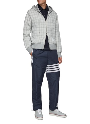 Figure View - Click To Enlarge - THOM BROWNE  - Contrast stitch polo shirt