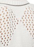 BRUNELLO CUCINELLI - Diamond Pattern Cutout Cotton Blend Vest