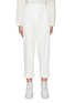 Main View - Click To Enlarge - BRUNELLO CUCINELLI - Slouchy Silk Crepe Cuff Hem Pants