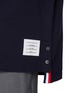THOM BROWNE - 4-Bar Stripe Cotton Long Sleeved T-Shirt