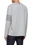 THOM BROWNE  - Long Sleeve 4-Bar Cotton Jersey T-Shirt