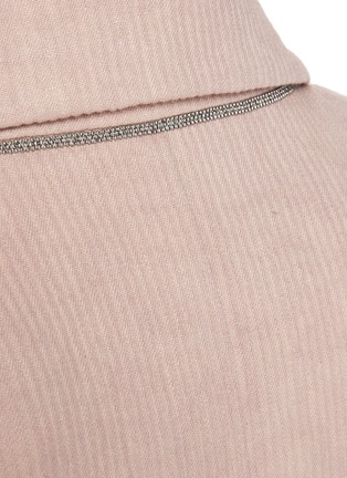  - BRUNELLO CUCINELLI - Tailored Linen Cotton Blend Sleeveless Blazer