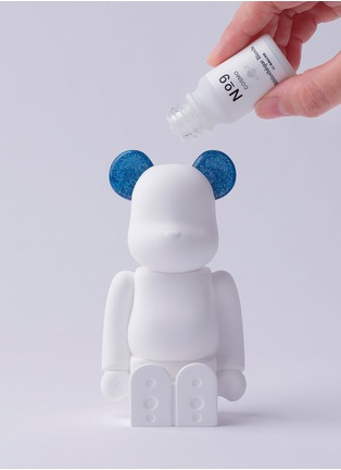 Detail View - Click To Enlarge - BALLON - X BIBLIOTHÈQUE BLANCHE BE@RBRICK AROMA ORNAMENT NO. 9 GALAXY — BLUE