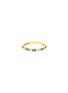 Main View - Click To Enlarge - SUZANNE KALAN - 18k Gold Diamond Emerald Half Eternity Ring
