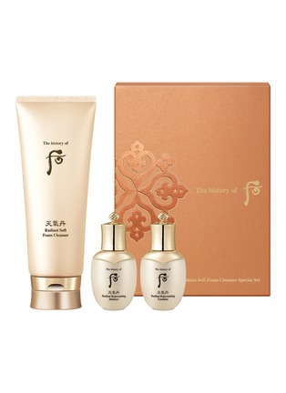 Main View - Click To Enlarge - THE HISTORY OF WHOO - Cheongidan Radiant Soft Foam Cleanser Set