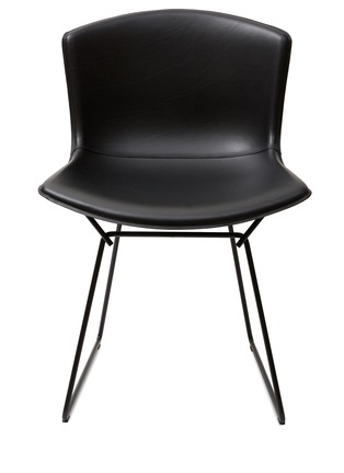 Main View - Click To Enlarge - KNOLL - BERTOIA COWHIDE LEATHER DINING CHAIR