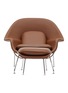 Main View - Click To Enlarge - KNOLL - Womb Lounge Chair With Ottoman