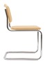 Detail View - Click To Enlarge - KNOLL - ‘CESCA‘ WOVEN ARMLESS CANE DINING CHAIR – LIGHT BEECH