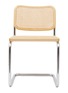 Main View - Click To Enlarge - KNOLL - ‘CESCA‘ WOVEN ARMLESS CANE DINING CHAIR – LIGHT BEECH