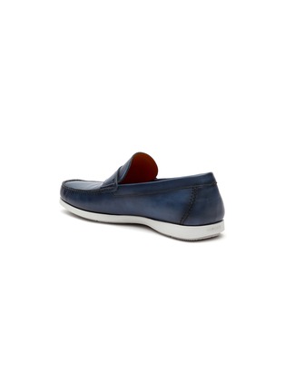  - MAGNANNI - Nautical Leather Penny Loafers