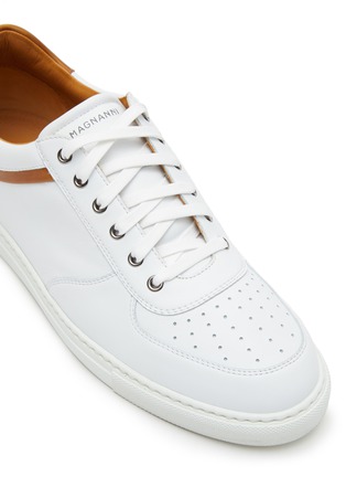 Detail View - Click To Enlarge - MAGNANNI - Perforated Leather Cup Sneakers