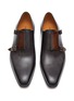 MAGNANNI - Bi-Colour Leather Monk Shoes