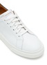 MAGNANNI - Croc-Embossed Heel Tab Leather Sneakers