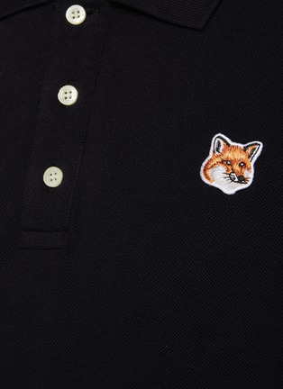  - MAISON KITSUNÉ - ‘Fox Head' Patch Classic Polo Shirt