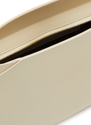 Detail View - Click To Enlarge - NOIRGAZE BAGS - Sunrise' Sculpted Top Handle Leather Satchel