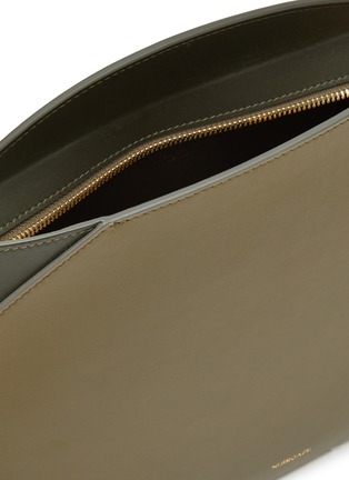 Detail View - Click To Enlarge - NOIRGAZE - Sunrise' Sculpted Top Handle Leather Satchel