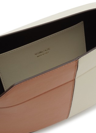 Detail View - Click To Enlarge - NOIRGAZE BAGS - Bond' Duo-tonal Leather Shoulder Bag