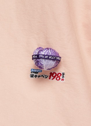  - DOUBLET - VEGETABLE DYED PURPLE CABBAGE SHIRT