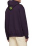 Back View - Click To Enlarge - DOUBLET - VEGETABLE EGGPLANT STEM EMBROIDERY HOODIE