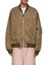 Main View - Click To Enlarge - DOUBLET - OLIVE PRINT MA-1 BOMBER JACKET