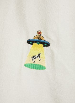  - DOUBLET - OVERSIZED COW UFO EMBROIDERY SHIRT