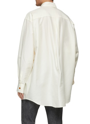 Back View - Click To Enlarge - DOUBLET - OVERSIZED COW UFO EMBROIDERY SHIRT