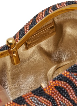 Detail View - Click To Enlarge - JUDITH LEIBER - Bengal Tiger' Rhinestone Embellished Box Clutch