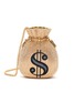 Main View - Click To Enlarge - JUDITH LEIBER - Pouch Money Bag Rhinestone Embellished Clutch