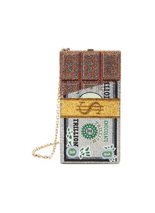 Main View - Click To Enlarge - JUDITH LEIBER - TRILLIONAIRE CANDY BAR' Rhinestone Embellished Clutch