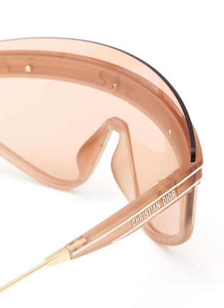 Detail View - Click To Enlarge - DIOR - DiorClub M1U' Acetate Mask Sunglasses