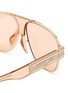 Detail View - Click To Enlarge - DIOR - DiorSignature A3U' Acetate Metal Pilot Sunglasses