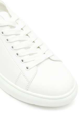Detail View - Click To Enlarge - PEDDER RED - Megan' Chunky Outsole Leather Sneakers