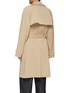Back View - Click To Enlarge - BOTTEGA VENETA - Belted double-breast washed nylon trench coat
