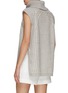 Back View - Click To Enlarge - 3.1 PHILLIP LIM - Sleeveless Fisherman Rib Cowl Neck Sweater