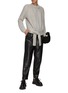 Figure View - Click To Enlarge - 3.1 PHILLIP LIM - Fisherman Rib Overlap Front Sweater